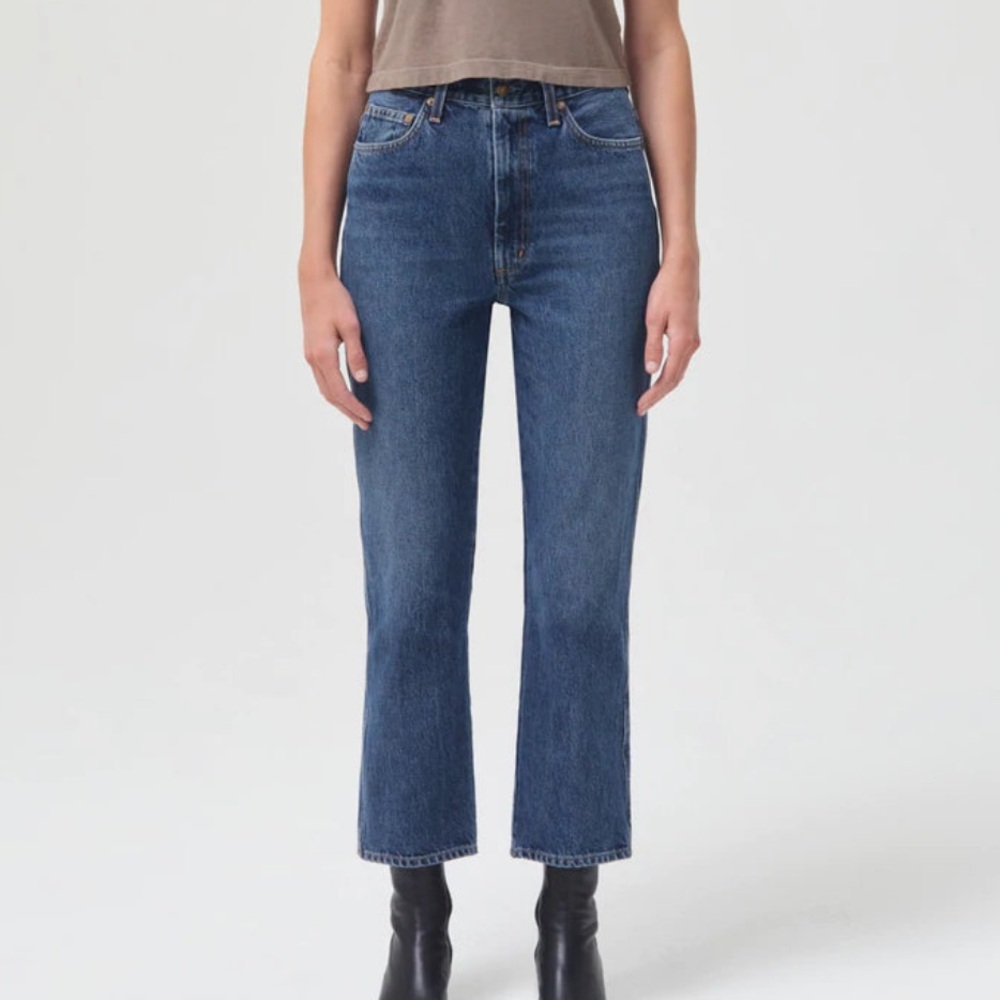 AGOLDE Pinch Waist Kick Flare High Rise 100% cotton